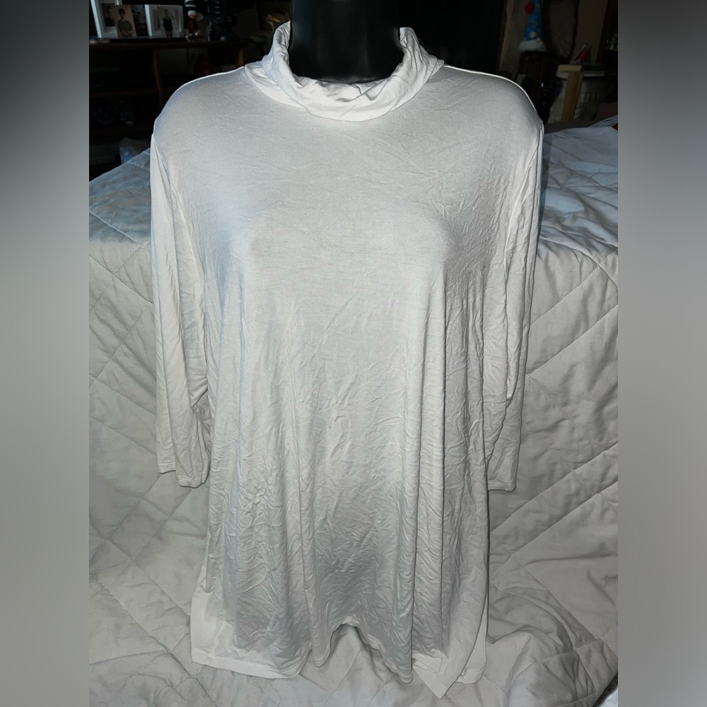 Torrid Super Soft Turtleneck Tunic Tee